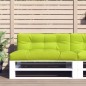 vidaXL Palettenkissen Hellgrün 120x40x12 cm Stoff vidaXL Palettenkissen Hellgrün 120x40x12 cm Stoff