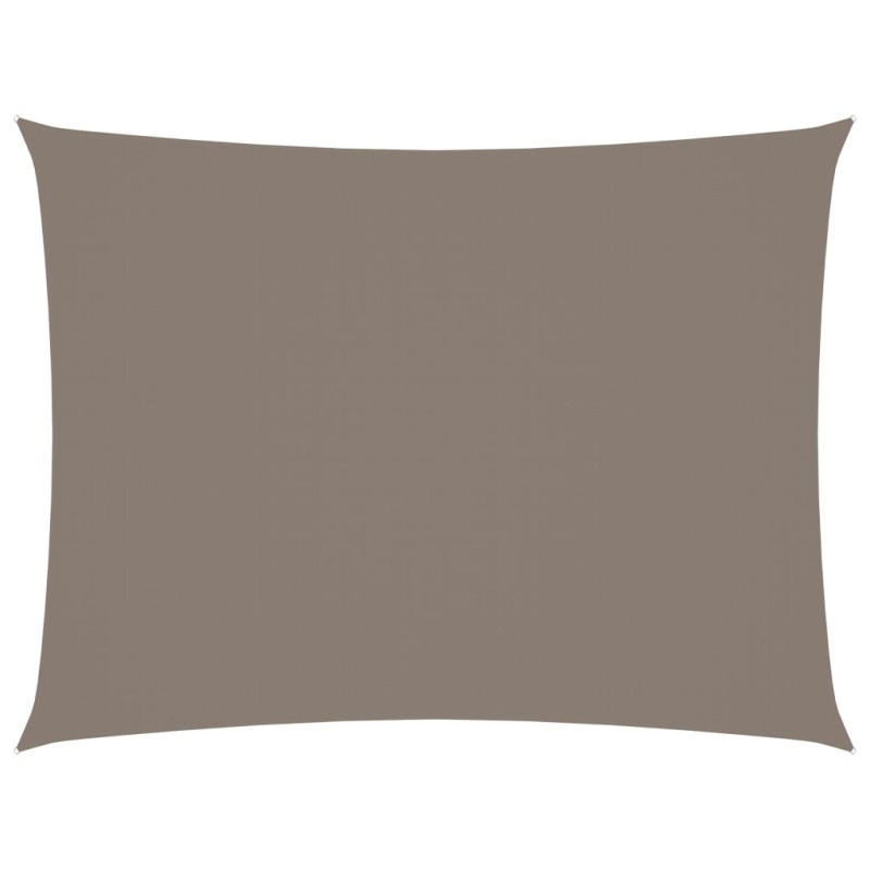 vidaXL Sonnensegel Oxford-Gewebe Rechteckig 2x3 m Taupe vidaXL Sonnensegel Oxford-Gewebe Rechteckig 2x3 m Taupe