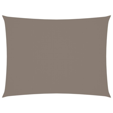 vidaXL Sonnensegel Oxford-Gewebe Rechteckig 2x3 m Taupe