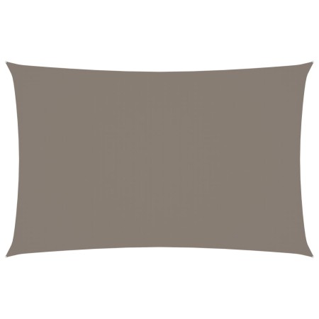 vidaXL Sonnensegel Oxford-Gewebe Rechteckig 2,5x5 m Taupe