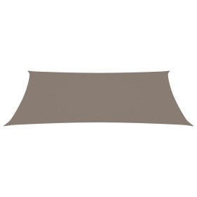 vidaXL Sonnensegel Oxford-Gewebe Rechteckig 2,5x5 m Taupe