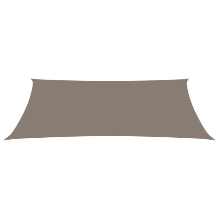 vidaXL Sonnensegel Oxford-Gewebe Rechteckig 2,5x5 m Taupe