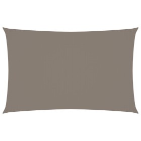 vidaXL Sonnensegel Oxford-Gewebe Rechteckig 5x8 m Taupe