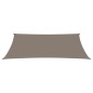 vidaXL Sonnensegel Oxford-Gewebe Rechteckig 5x8 m Taupe vidaXL Sonnensegel Oxford-Gewebe Rechteckig 5x8 m Taupe