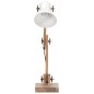 vidaXL Schreibtischlampe Industriestil Weiß Rund 58x18x90 cm E27 vidaXL Schreibtischlampe Industriestil Weiß Rund 58x18x90 cm E27