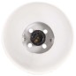 vidaXL Schreibtischlampe Industriestil Weiß Rund 58x18x90 cm E27 vidaXL Schreibtischlampe Industriestil Weiß Rund 58x18x90 cm E27