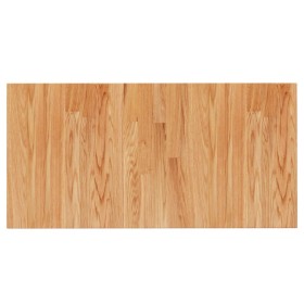 vidaXL Waschtischplatte Hellbraun 80x40x2,5 cm Massivholz Behandelt