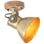 vidaXL Wand-/Deckenlampen Industriestil 2 Stk. Messing 20x25 cm E27 vidaXL Wand-/Deckenlampen Industriestil 2 Stk. Messing 20x25 cm E27