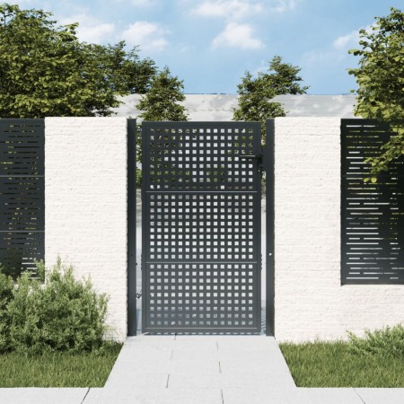 vidaXL Gartentor Anthrazit 105x175 cm Stahl
