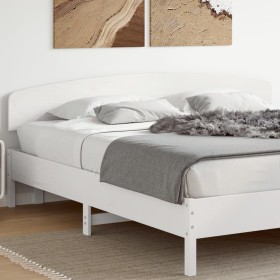 vidaXL Kopfteil Weiß 180 cm Massivholz Kiefer