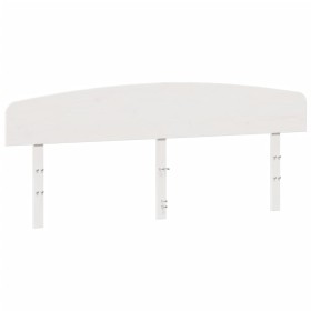 vidaXL Kopfteil Weiß 180 cm Massivholz Kiefer