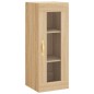 vidaXL Highboard Sonoma-Eiche 34,5x34x180 cm Holzwerkstoff vidaXL Highboard Sonoma-Eiche 34,5x34x180 cm Holzwerkstoff