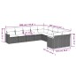 vidaXL 10-tlg. Garten-Sofagarnitur mit Kissen Beige Poly Rattan vidaXL 10-tlg. Garten-Sofagarnitur mit Kissen Beige Poly Rattan