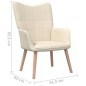 Relaxsessel Creme Stoff Relaxsessel Creme Stoff