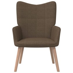 Relaxsessel Braun Stoff