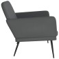 Sitzbank Grau 107x80x81 cm Kunstleder Sitzbank Grau 107x80x81 cm Kunstleder
