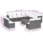 vidaXL 13-tlg. Garten-Sofagarnitur mit Kissen Beige Poly Rattan vidaXL 13-tlg. Garten-Sofagarnitur mit Kissen Beige Poly Rattan