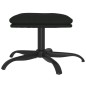 Fußhocker Schwarz 60x60x36 cm Mikrofasergewebe Fußhocker Schwarz 60x60x36 cm Mikrofasergewebe