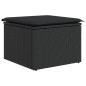 vidaXL 11-tlg. Garten-Sofagarnitur mit Kissen Schwarz Poly Rattan vidaXL 11-tlg. Garten-Sofagarnitur mit Kissen Schwarz Poly Rattan