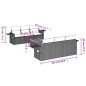 vidaXL 7-tlg. Garten-Sofagarnitur mit Kissen Beige Poly Rattan vidaXL 7-tlg. Garten-Sofagarnitur mit Kissen Beige Poly Rattan