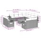 vidaXL 12-tlg. Garten-Sofagarnitur mit Kissen Beige Poly Rattan vidaXL 12-tlg. Garten-Sofagarnitur mit Kissen Beige Poly Rattan