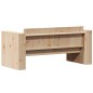 vidaXL Gartensofa 2-Sitzer 134x60x62 cm Massivholz Kiefer vidaXL Gartensofa 2-Sitzer 134x60x62 cm Massivholz Kiefer