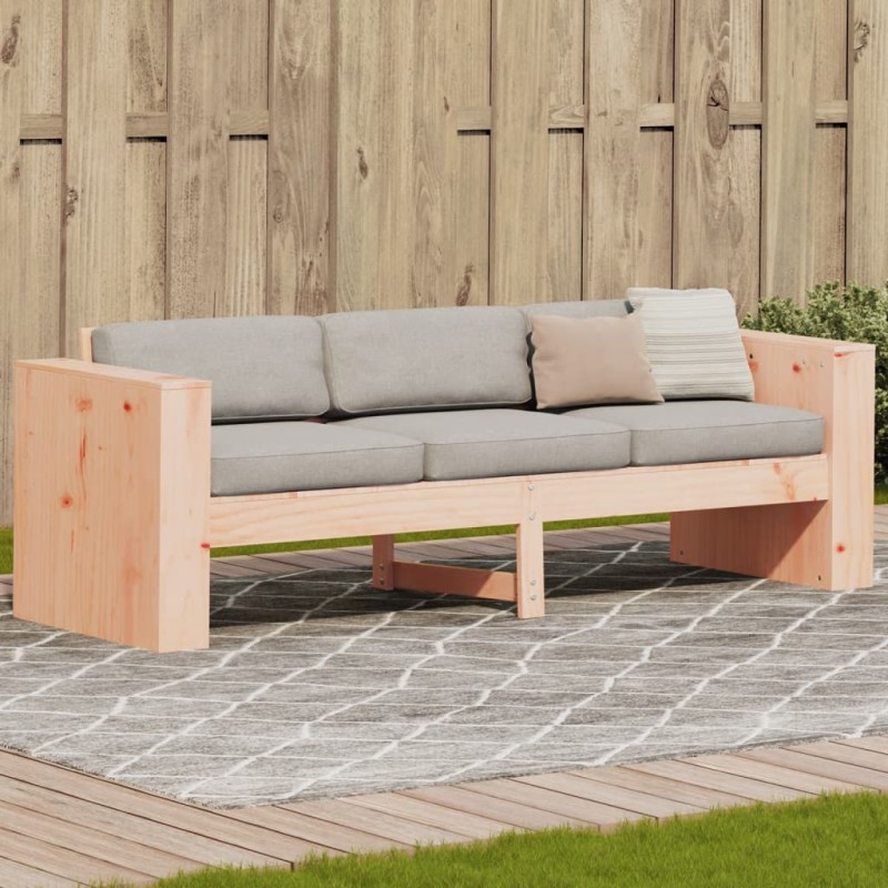 vidaXL Gartensofa 3-Sitzer 189x60x62 cm Massivholz Douglasie vidaXL Gartensofa 3-Sitzer 189x60x62 cm Massivholz Douglasie