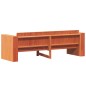 vidaXL Gartensofa 3-Sitzer Wachsbraun 189x60x62 cm Massivholz Kiefer vidaXL Gartensofa 3-Sitzer Wachsbraun 189x60x62 cm Massivholz Kiefer