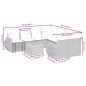 vidaXL 9-tlg. Garten-Sofagarnitur mit Kissen Grau Poly Rattan vidaXL 9-tlg. Garten-Sofagarnitur mit Kissen Grau Poly Rattan