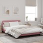vidaXL Bettgestell mit Kopfteil Rosa 140x200 cm Samt vidaXL Bettgestell mit Kopfteil Rosa 140x200 cm Samt