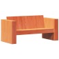 vidaXL Gartensofa 2-Sitzer Wachsbraun 134x60x62 cm Massivholz Kiefer vidaXL Gartensofa 2-Sitzer Wachsbraun 134x60x62 cm Massivholz Kiefer