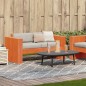 vidaXL Gartensofa 2-Sitzer Wachsbraun 134x60x62 cm Massivholz Kiefer vidaXL Gartensofa 2-Sitzer Wachsbraun 134x60x62 cm Massivholz Kiefer