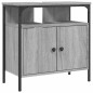 vidaXL Waschbeckenunterschrank Grau Sonoma 60x30x60 cm Holzwerkstoff vidaXL Waschbeckenunterschrank Grau Sonoma 60x30x60 cm Holzwerkstoff