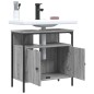 vidaXL Waschbeckenunterschrank Grau Sonoma 60x30x60 cm Holzwerkstoff vidaXL Waschbeckenunterschrank Grau Sonoma 60x30x60 cm Holzwerkstoff