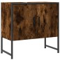 vidaXL Waschbeckenunterschrank Räuchereiche 60x33x60 cm Holzwerkstoff vidaXL Waschbeckenunterschrank Räuchereiche 60x33x60 cm Holzwerkstoff