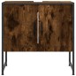 vidaXL Waschbeckenunterschrank Räuchereiche 60x33x60 cm Holzwerkstoff vidaXL Waschbeckenunterschrank Räuchereiche 60x33x60 cm Holzwerkstoff