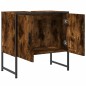 vidaXL Waschbeckenunterschrank Räuchereiche 60x33x60 cm Holzwerkstoff vidaXL Waschbeckenunterschrank Räuchereiche 60x33x60 cm Holzwerkstoff