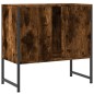 vidaXL Waschbeckenunterschrank Räuchereiche 60x33x60 cm Holzwerkstoff vidaXL Waschbeckenunterschrank Räuchereiche 60x33x60 cm Holzwerkstoff
