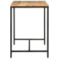 vidaXL Esstisch 110x55x75 cm Raues Massivholz Mango und Eisen vidaXL Esstisch 110x55x75 cm Raues Massivholz Mango und Eisen