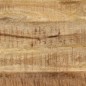 vidaXL Esstisch 110x55x75 cm Raues Massivholz Mango und Eisen vidaXL Esstisch 110x55x75 cm Raues Massivholz Mango und Eisen