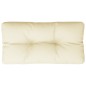 vidaXL Palettenkissen Creme 80x40x12 cm Stoff vidaXL Palettenkissen Creme 80x40x12 cm Stoff