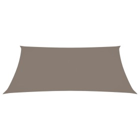 vidaXL Sonnensegel Oxford-Gewebe Rechteckig 3x4,5 m Taupe