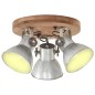 vidaXL Deckenlampe Industriestil 25 W Silbern 42x27 cm E27 vidaXL Deckenlampe Industriestil 25 W Silbern 42x27 cm E27
