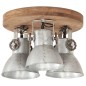vidaXL Deckenlampe Industriestil 25 W Silbern 42x27 cm E27 vidaXL Deckenlampe Industriestil 25 W Silbern 42x27 cm E27