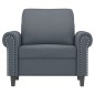 vidaXL Sessel Dunkelgrau 60 cm Samt vidaXL Sessel Dunkelgrau 60 cm Samt