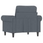 vidaXL Sessel Dunkelgrau 60 cm Samt vidaXL Sessel Dunkelgrau 60 cm Samt