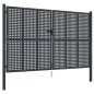vidaXL Gartentor Anthrazit 300x250 cm Stahl vidaXL Gartentor Anthrazit 300x250 cm Stahl