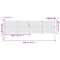 vidaXL Gartentor Anthrazit 400x150 cm Stahl vidaXL Gartentor Anthrazit 400x150 cm Stahl