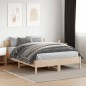 vidaXL Massivholzbett ohne Matratze 140x200 cm Kiefernholz vidaXL Massivholzbett ohne Matratze 140x200 cm Kiefernholz