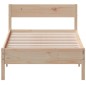 vidaXL Massivholzbett ohne Matratze 90x190 cm Kiefernholz vidaXL Massivholzbett ohne Matratze 90x190 cm Kiefernholz